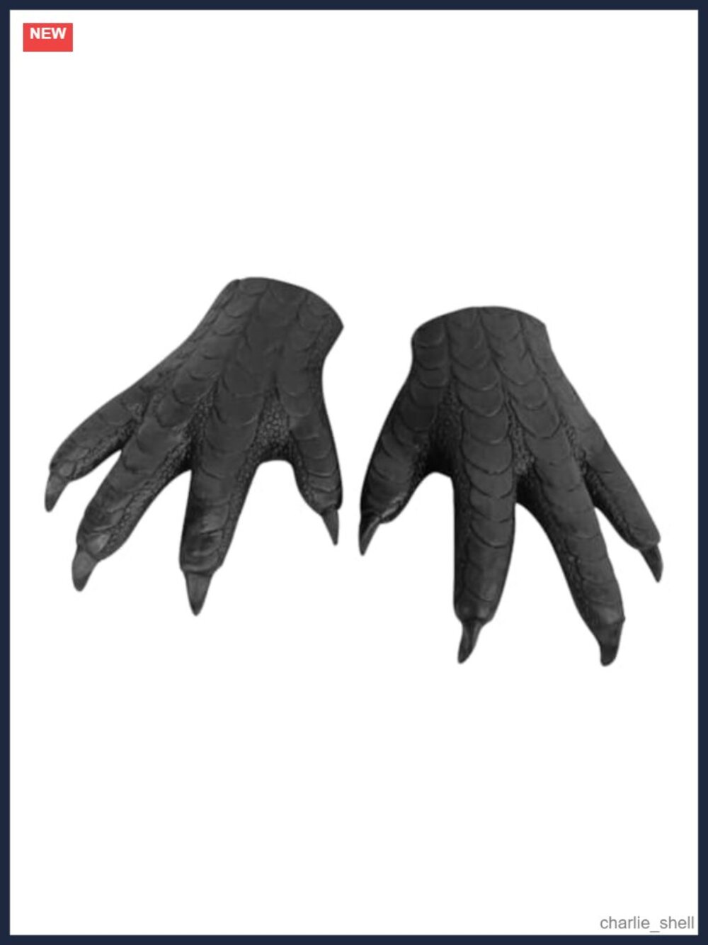 Latex Bird Claws Gloves Cosplay Monster Paws Mittens Halloween Fancy Dress Prop